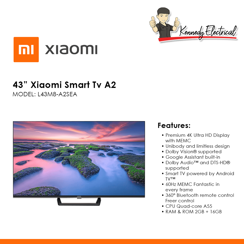 Xiaomi TV A2 43" L43M8-A2SEA