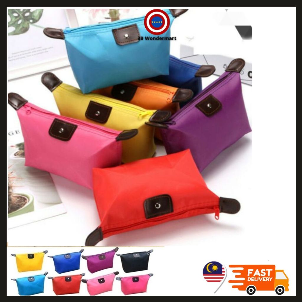 Candy Makeup Bag Travel Zip Pouch Coin Dompet Cosmetic Bag