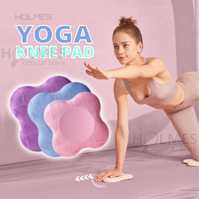 Holmes 2pcs Yoga Pad Multifunctional Non-slip Pads Cushion Balance Support for Knee Elbow Wrist 瑜伽跪垫