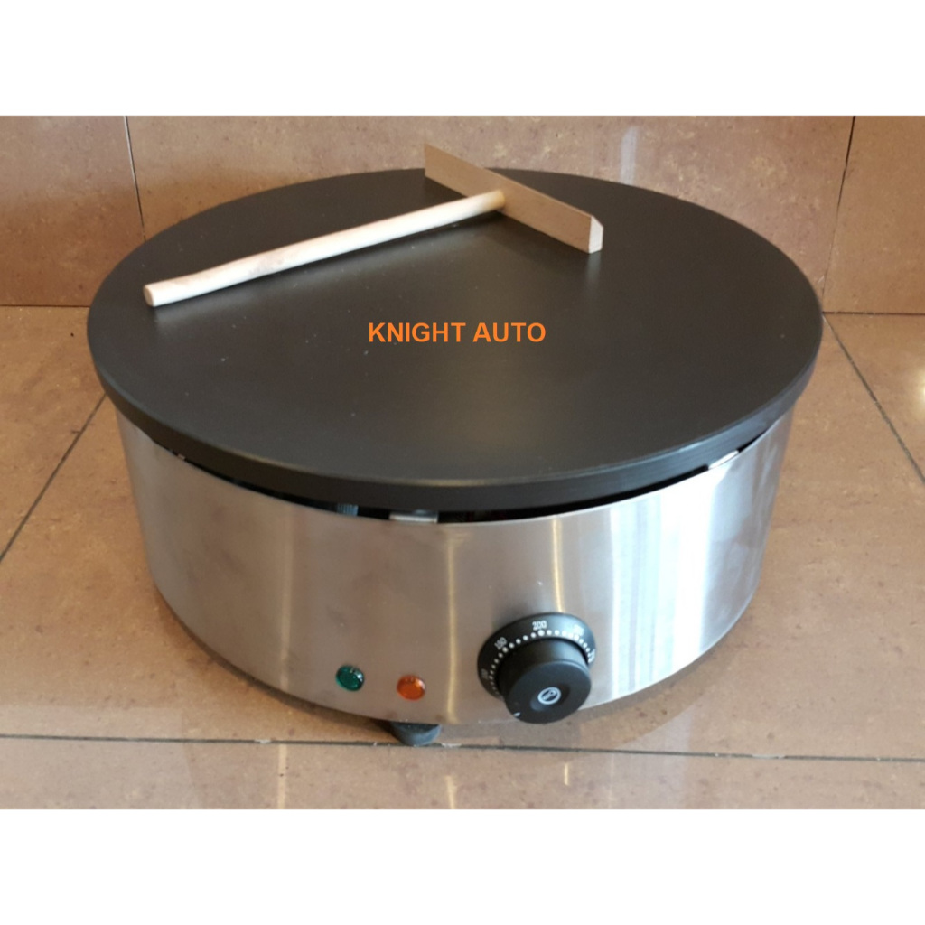 Electric Crepe Maker Machine Automatic Pizza Pancake Making Machine Crepe Making Pan Large Plate Pie Machine ID669146