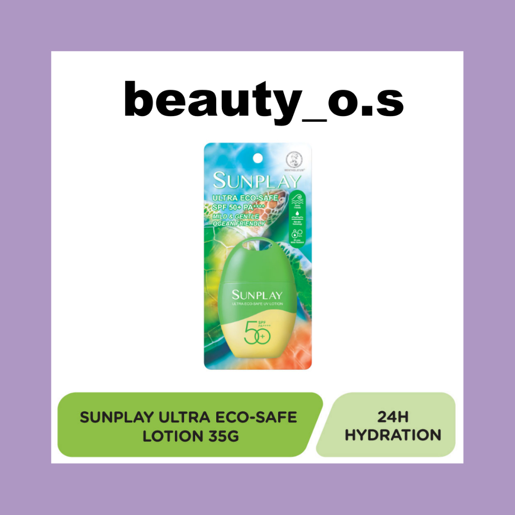 SUNPLAY ULTRA ECO-SAFE UV LOTION SPF50+ (OCEAN FRIENDLY) 35G