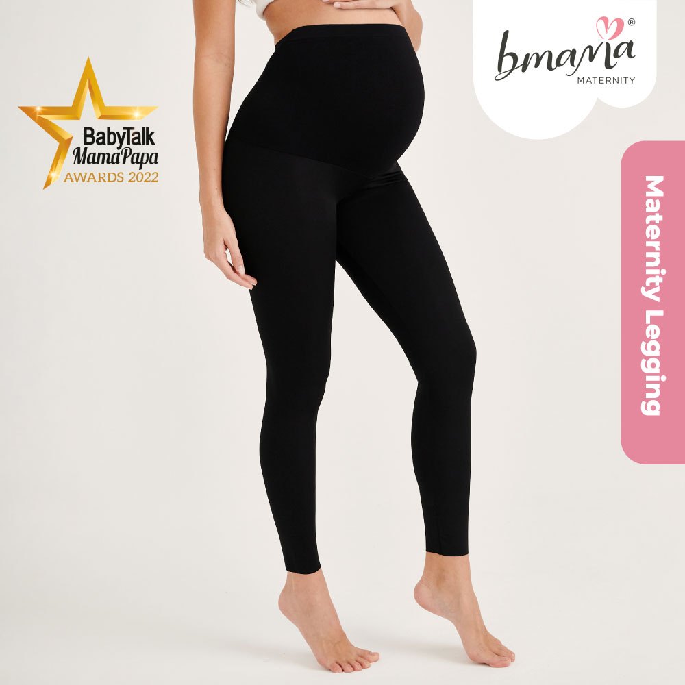 Bmama Maternity Pants Long Legging Compression Shaper Maternity Quick-Drying & Sweat-Wicking