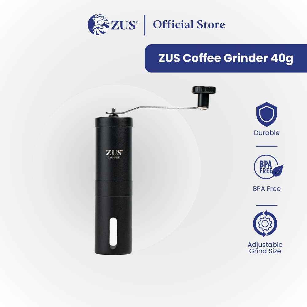 ZUS Coffee Grinder 40g - Space Black