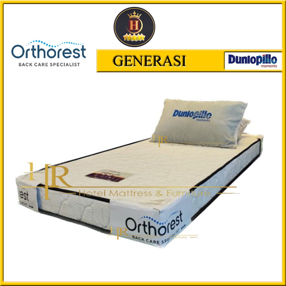 Orthorest By Dunlopillo Generasi Single / Supersingle 5" HR Home Delivery Malaysia