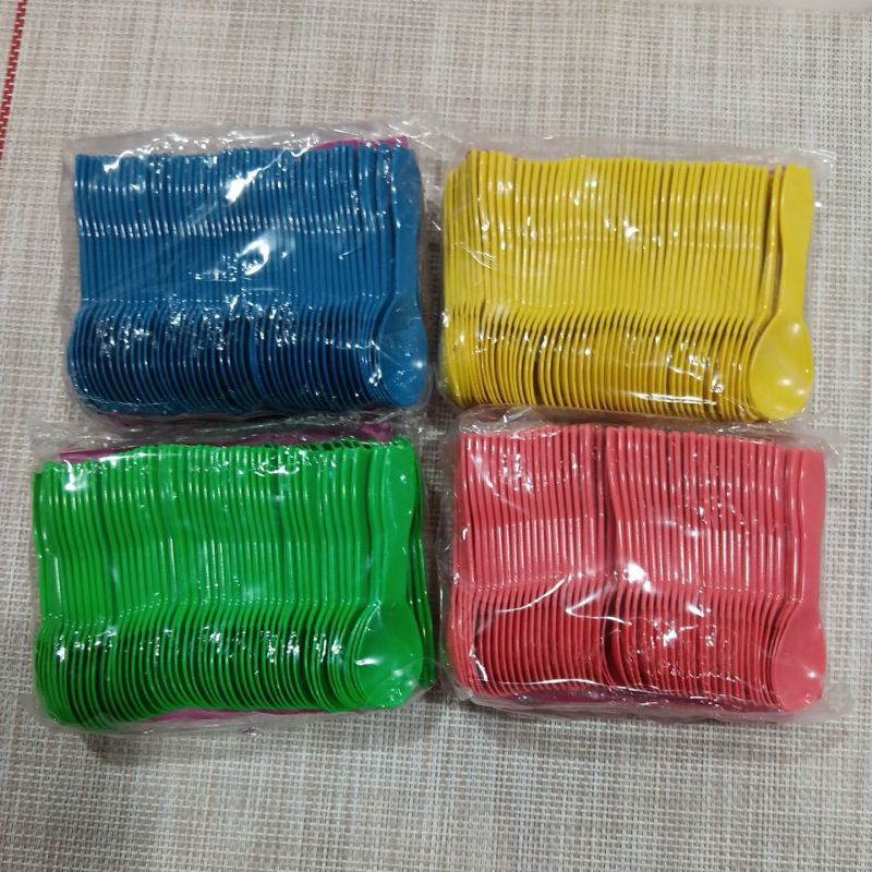 Ice-cream spoon /sudu dadih/sudu plastik(100pcs)