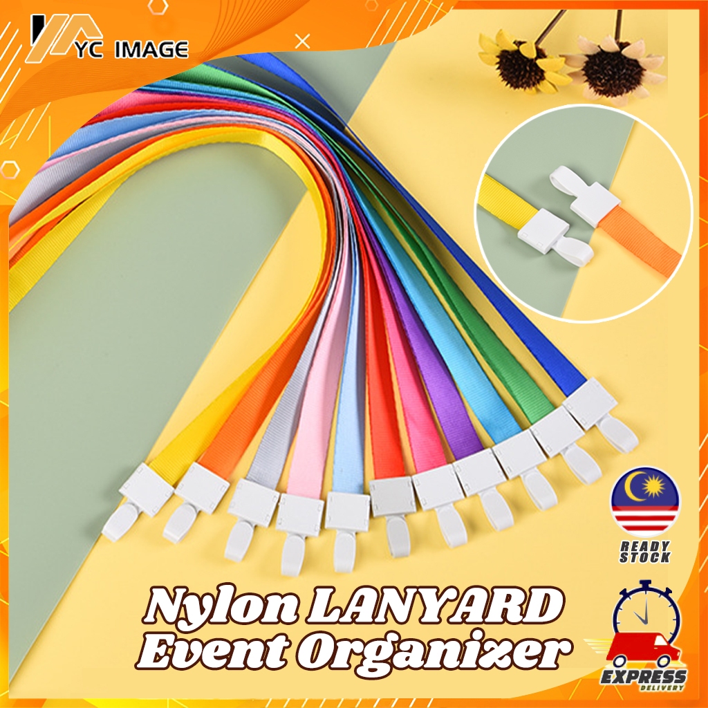 New Arrived" QUAFF Nylon LANYARD Event Organizer Office Stationery Conference (for name tag) (nylon)