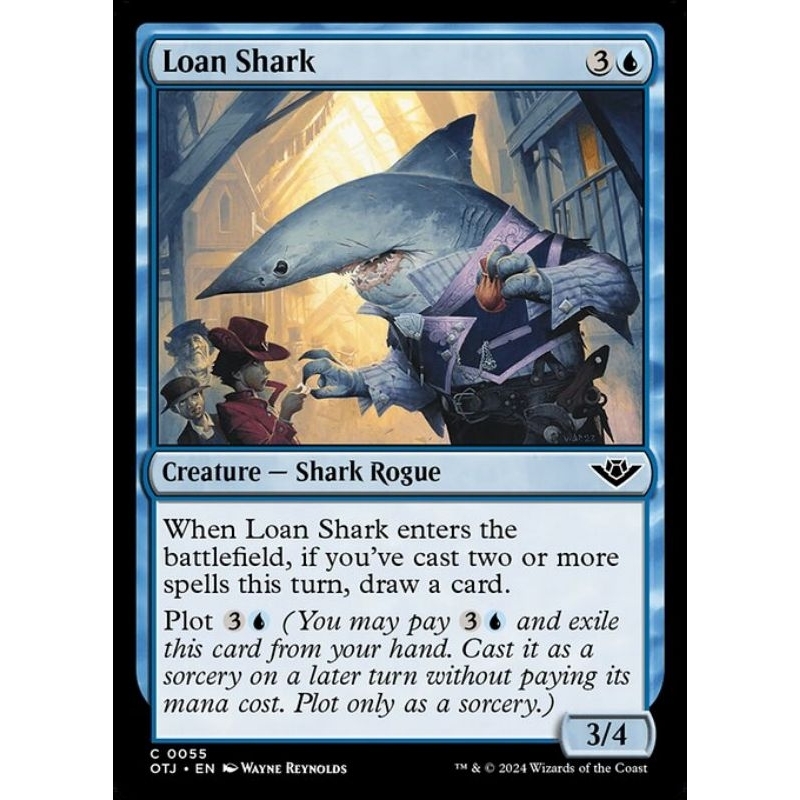 Magic the Gathering - Loan Shark (OTJ)