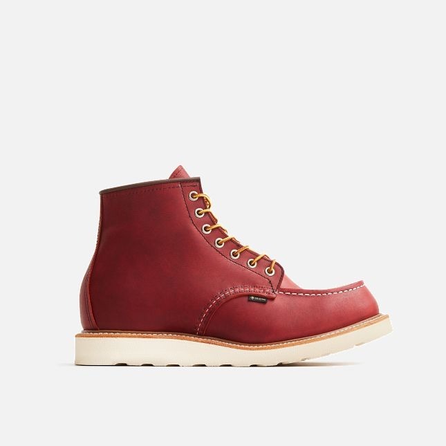 Heritage - Style 8864 Gore-Tex Moc Men's 6-inch boot in Russet Waterproof Leather Color Russet