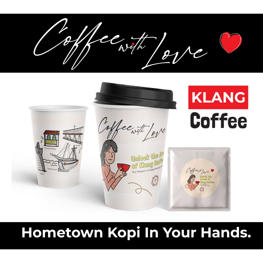 [COFFEE WITH LOVE-KLANG] 5 x Malaysian Klang Kopi