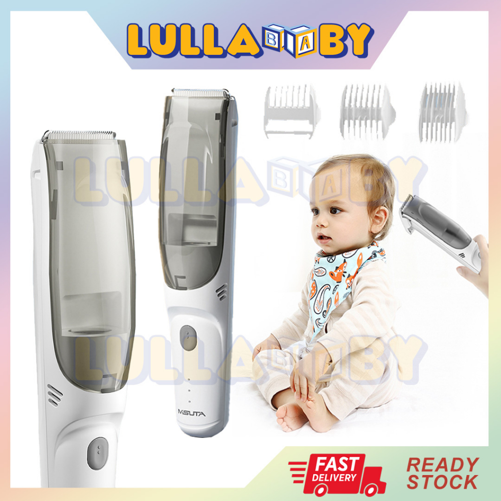 🔥READY STOCK🔥 NEW Baby Electric Hair Trimmer Men Rechargeable 3 in 1 Hair Trimmer Safe Hair Clipper Pencukur Rambut