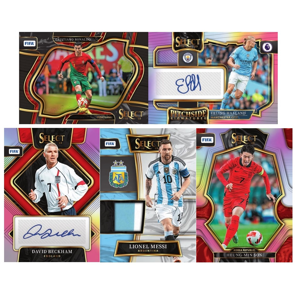 Panini | Select FIFA & Select EPL | 2022-2023 | Soccer Autographed And Memorabilia Relic Patch Cards