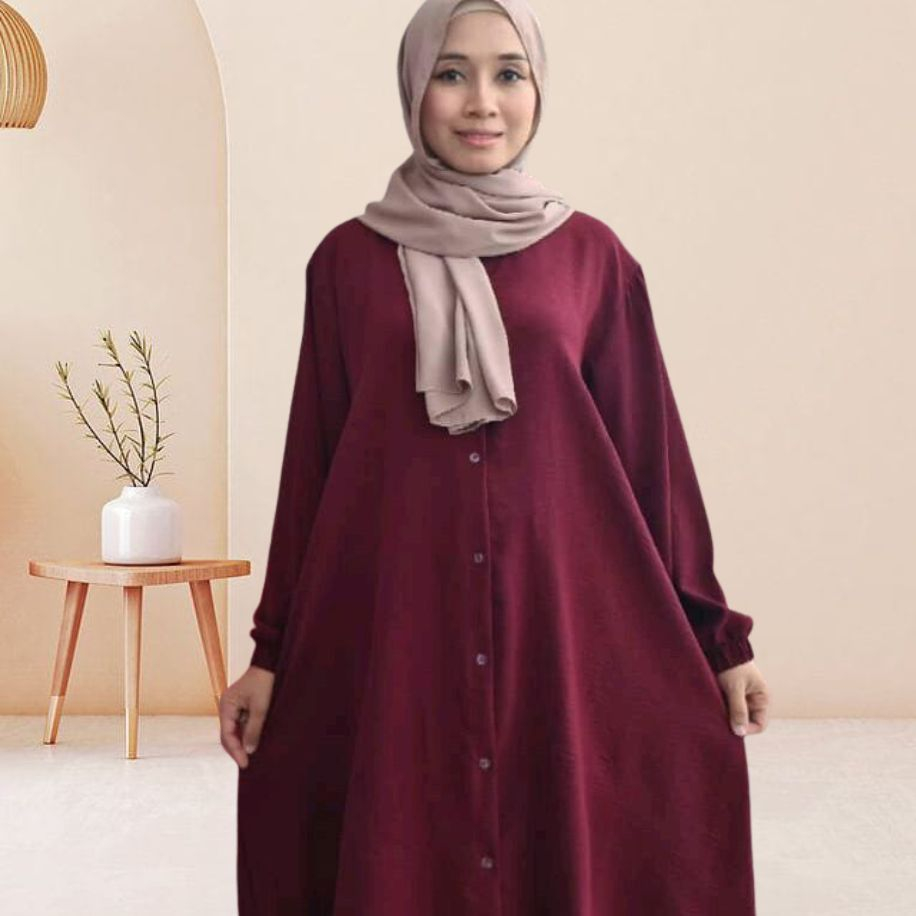 Daisy Blouse Butang muslimah Cey