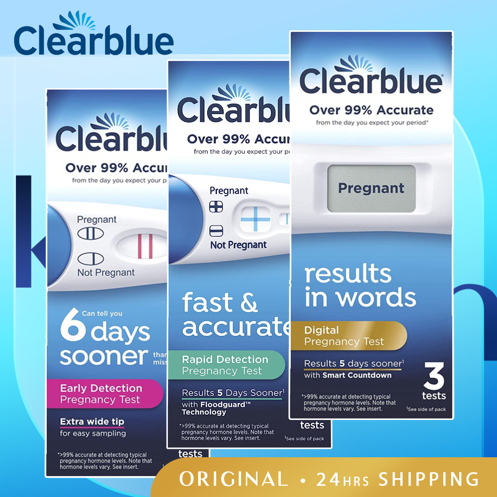 *AUTHENTIC* Clearblue Early Detection / Rapid Detection / Digital Pregnancy Test