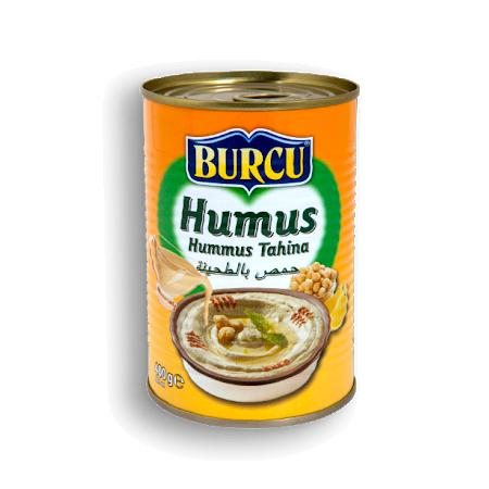 400/800g Burcu Hummus Tahina Humus Tahini Hummus Tahini Kacang Kuda Sesame Paste Hummus Halal 鹰嘴豆泥