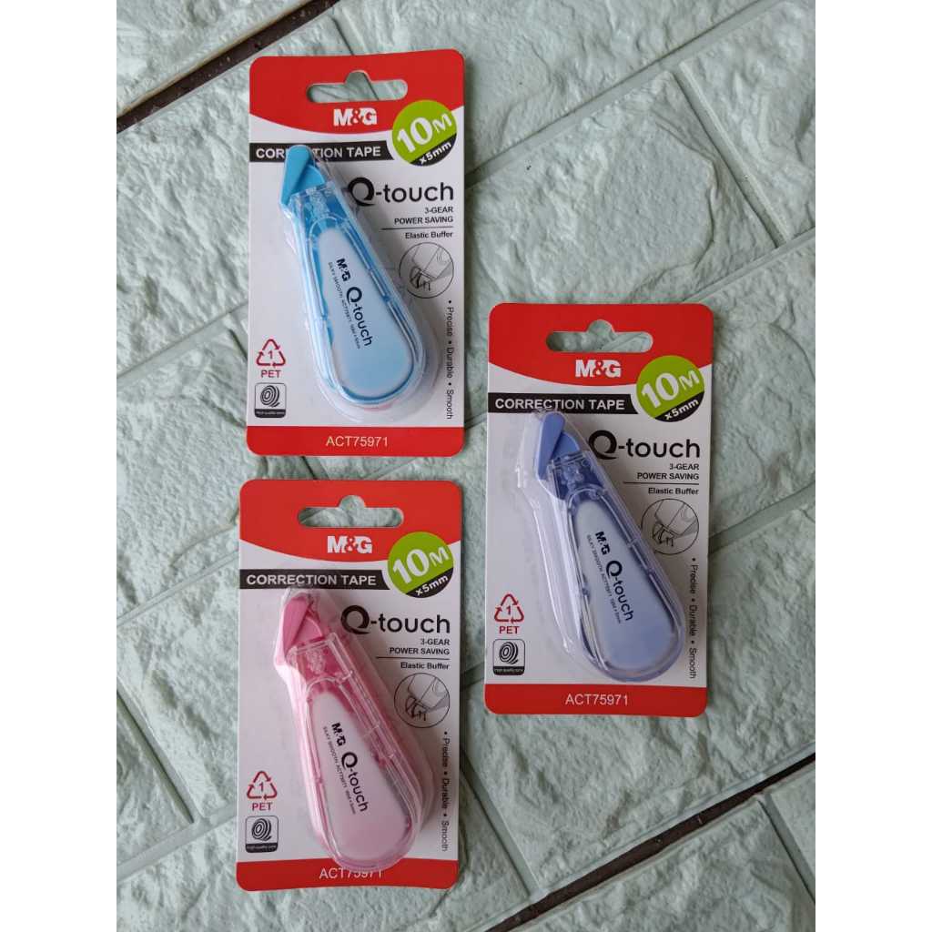 Stok Sedia Pita Pembetulan M&G Q Touch /M&G Q Touch Correction Tape ACT75971