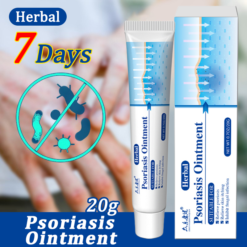 Psoriasis Cream Eczema Cream Fast Effective Eczema Relief Treatment Antifungal Ointment Body Eczema Care 牛皮癣药膏