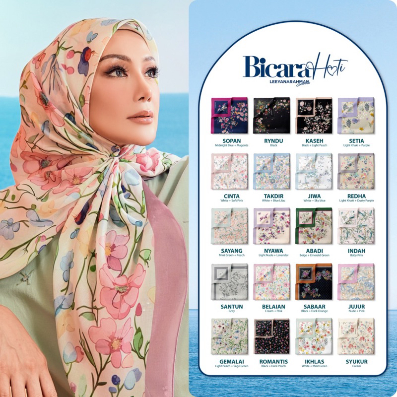 READY STOCK | Koleksi Bicara Hati | Leeyanarahman | Free Gift