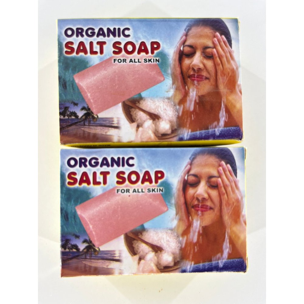 Sabun Garam bukit /100% Organic Himalaya salt soap / Sabun baik untuk Banyak Penyakit Kulit