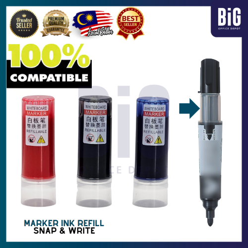 【READY STOCK | COMPATIBLE】WHITEBOARD MARKER REFILL| PILOT VBOARD MARKER REFILL | PILOT MARKER REFILL