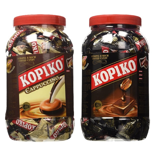 [WHOLESALE] KOPIKO 1050G JUMBO BIG JAR PACK COFFEE CAPPUCCINO / CLASSIC HARD CANDY GULA KOPI TRADITIONAL HALAL