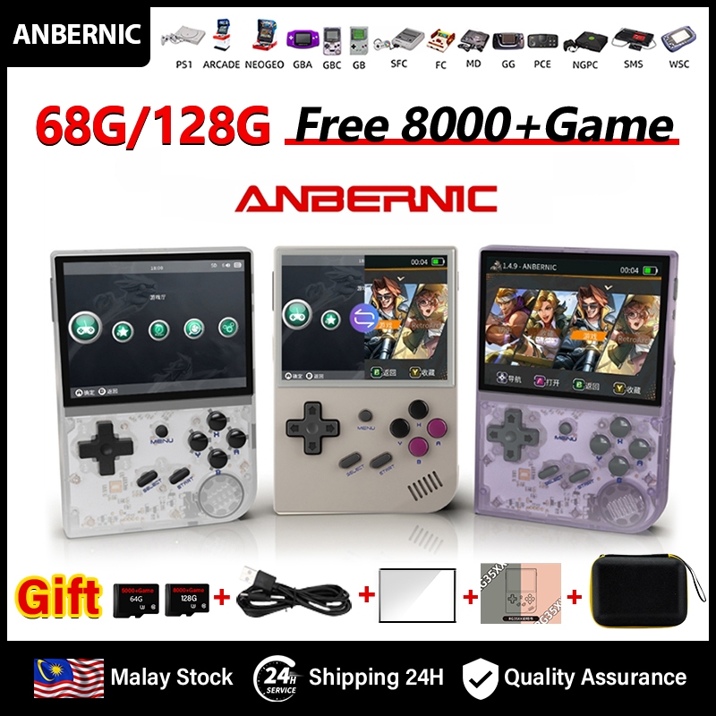 Original ANBERNIC RG35xx Retro Game Console Open Source Dual System Portable Game Console arcade Gameboy handheld game