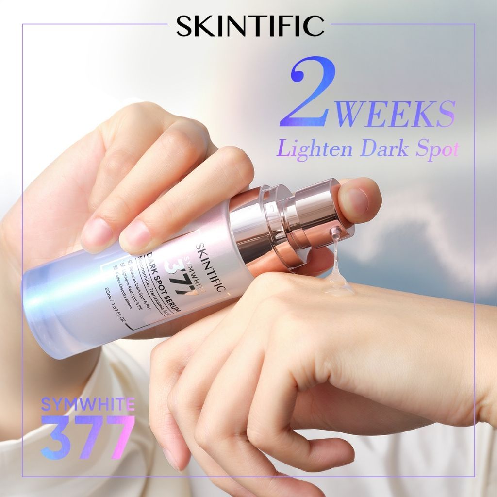 [Ready Stock] SKINTIFIC SymWhite 377 Dark Spot Serum With Niacinamide Brightening Serum Whitening Glowing For Dry 50ml