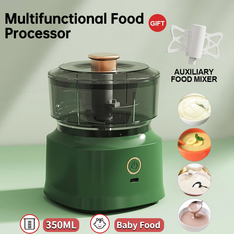 New Multifunctional Food Processor Wireless Electric Blender Baby Food Processor Garlic Shredder