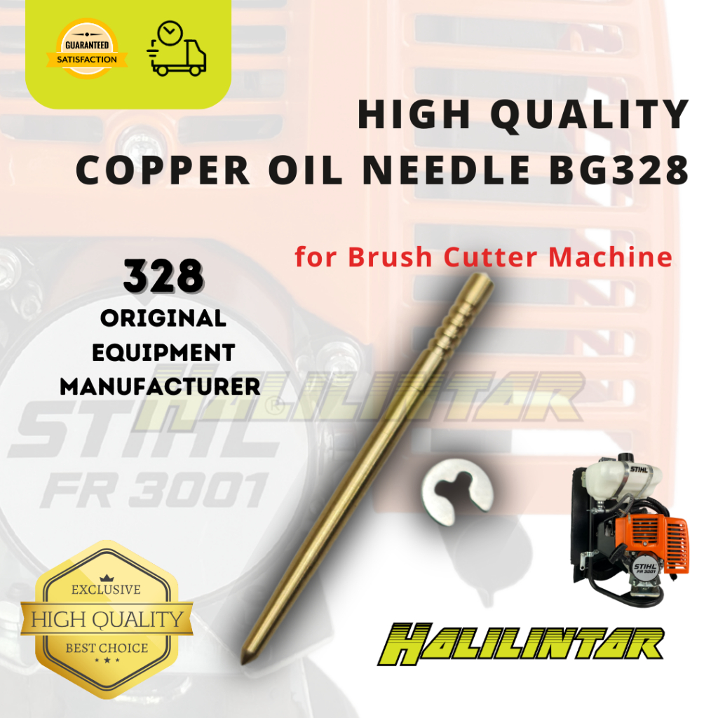 Copper Oil needle / Jarum Minyak Tembaga mesin potong rumput TB43 TL43 BG43 TB33 TL33 BG33 SUM328 BG328