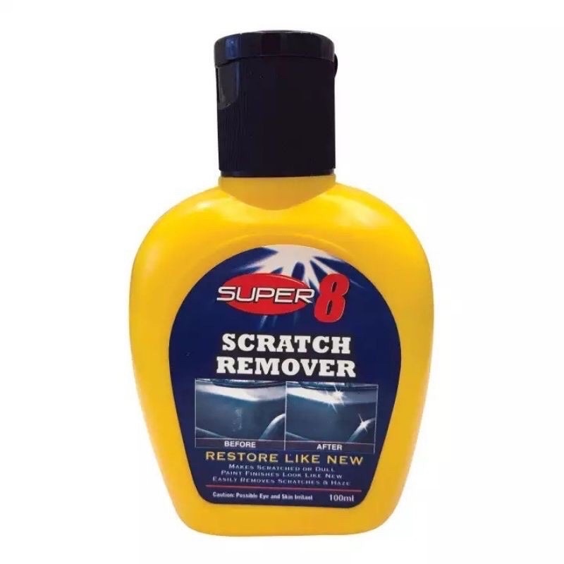 SUPER 8 Scratch Remover Wax Polish Headlamp Restore Renew Car Care Hilang Calar Kereta Door Handle Scratch Sale