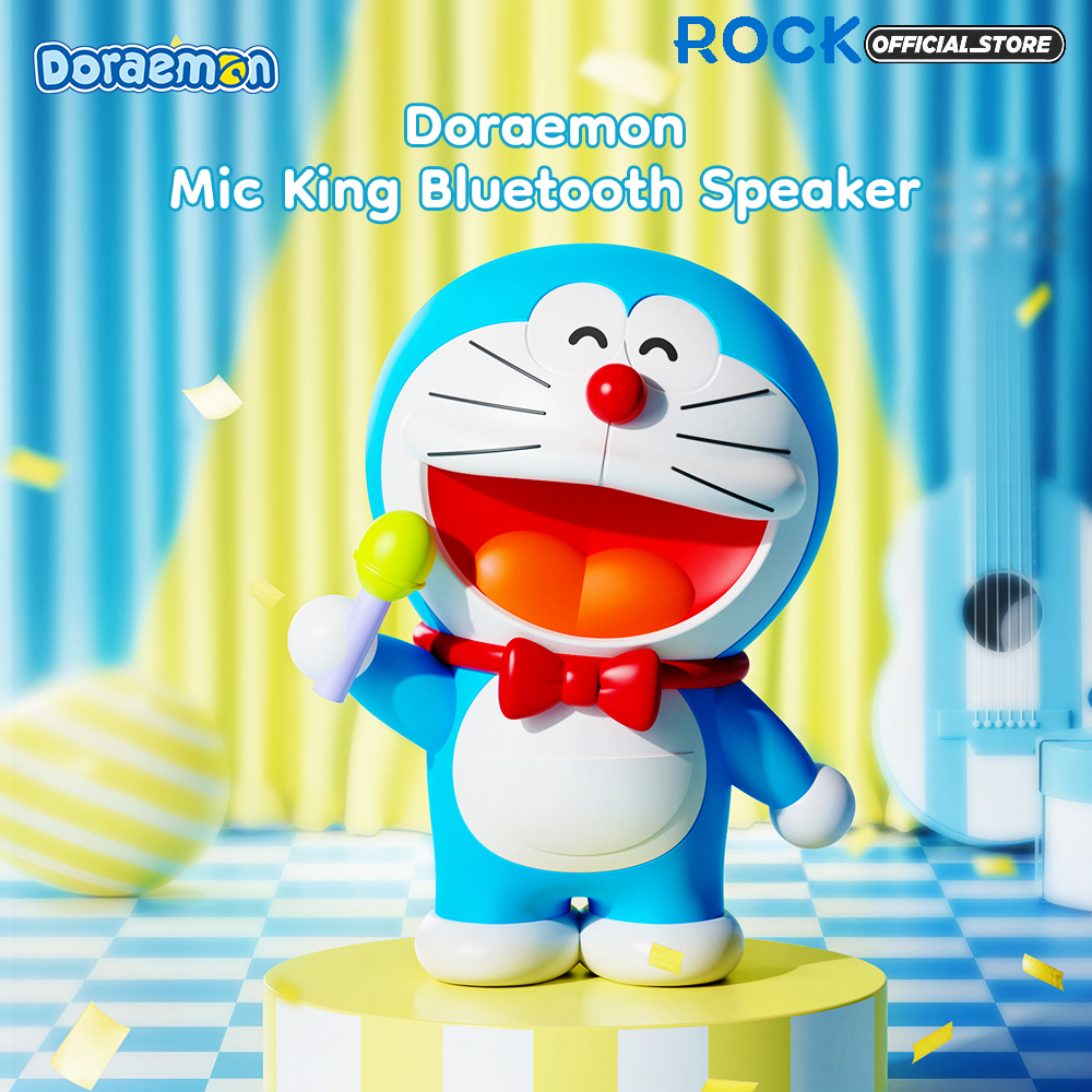 ROCK Doraemon Mic King Bluetooth Speaker (哆啦A梦)