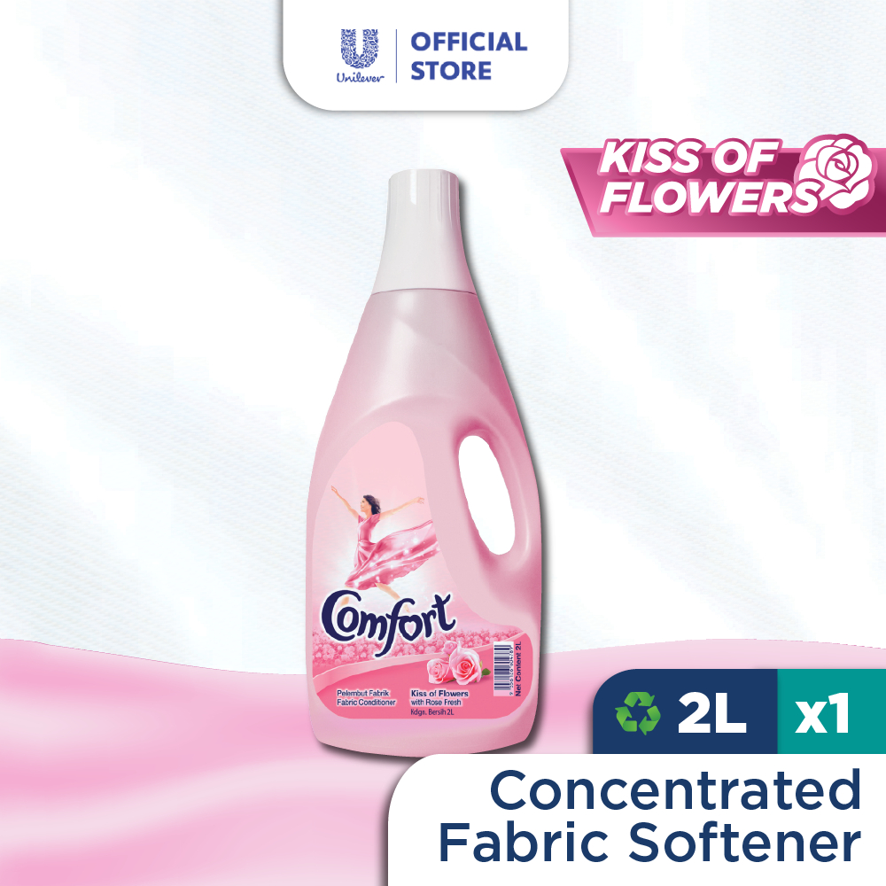 Comfort Dilute Fabric Softerner Kiss of Flowers