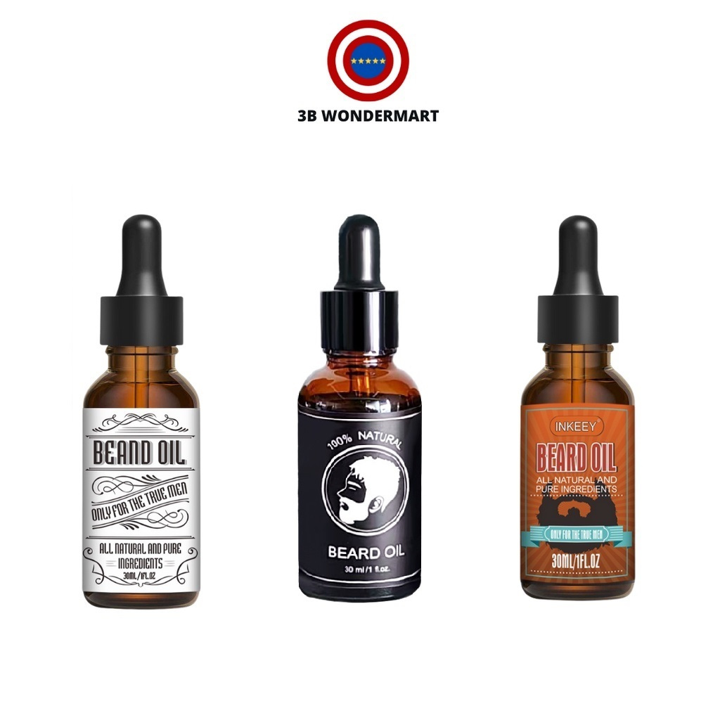 Men Beard Oil Styling Moisturizing Smoothing Gentlemen Beard Care