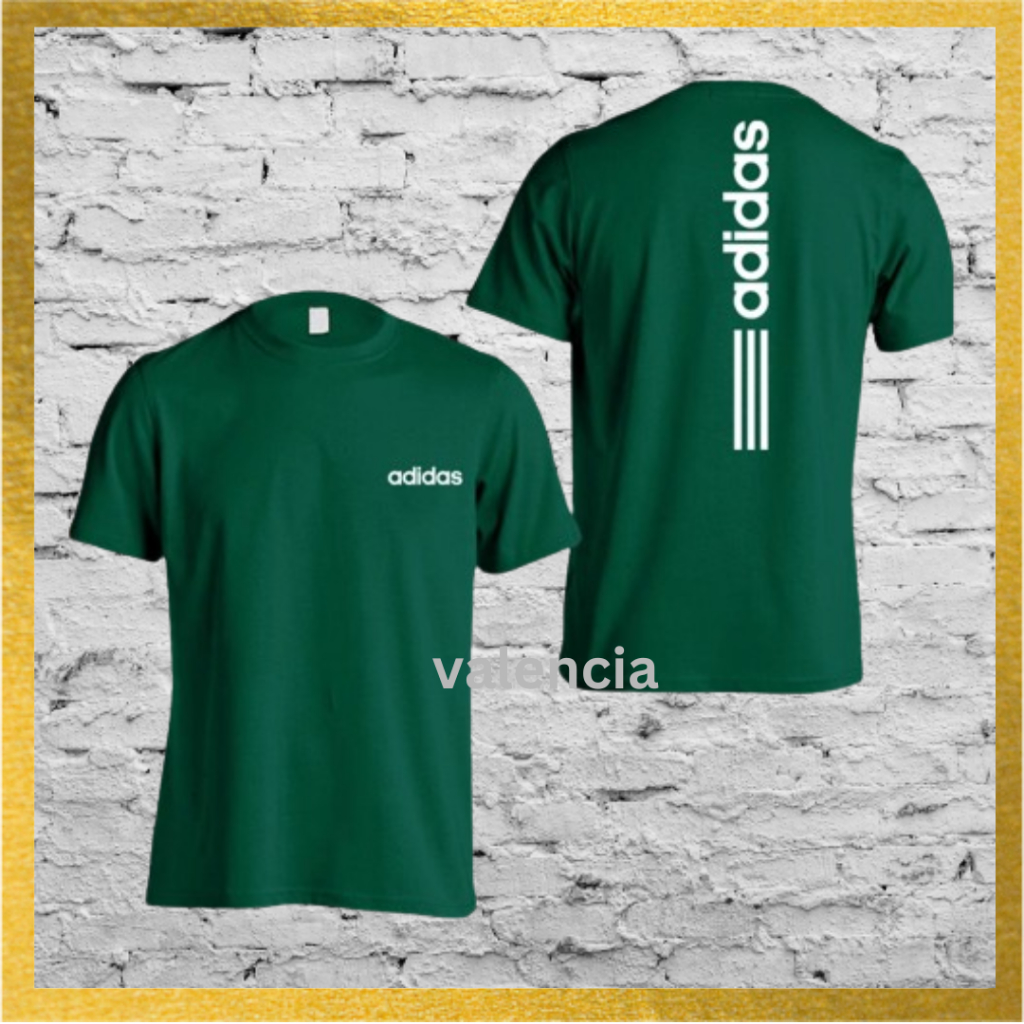 ?100% PREMIUM COTTON? ADIDAS 2 100% Cotton Tshirt T Shirt Top Tee Men Women Unisex Baju Lelaki Wanita Perempuan