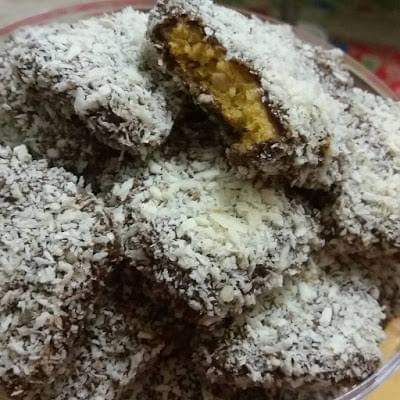 Biskut snow almond [homemade]