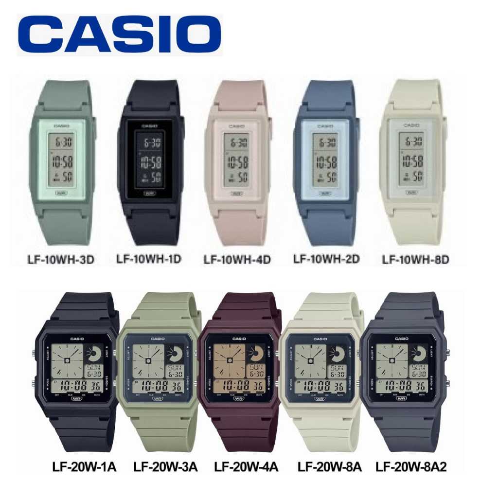 Casio LF-20W / LF-10WH Retro Vintage Series Digital Watch