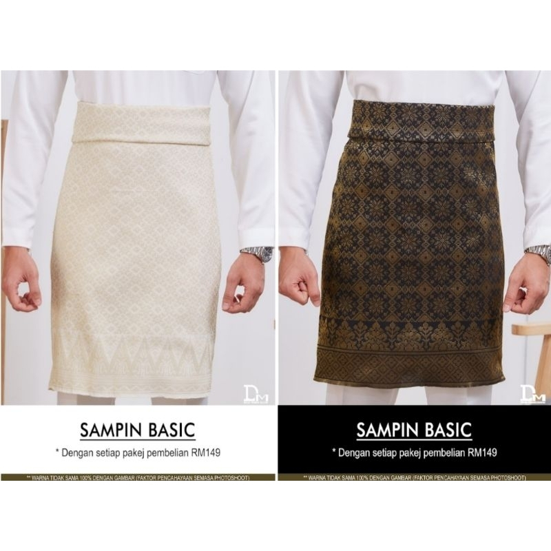 SAMPIN BASIC RAYA (COTTON PLYESTER) BY DESA MURNI BATIK