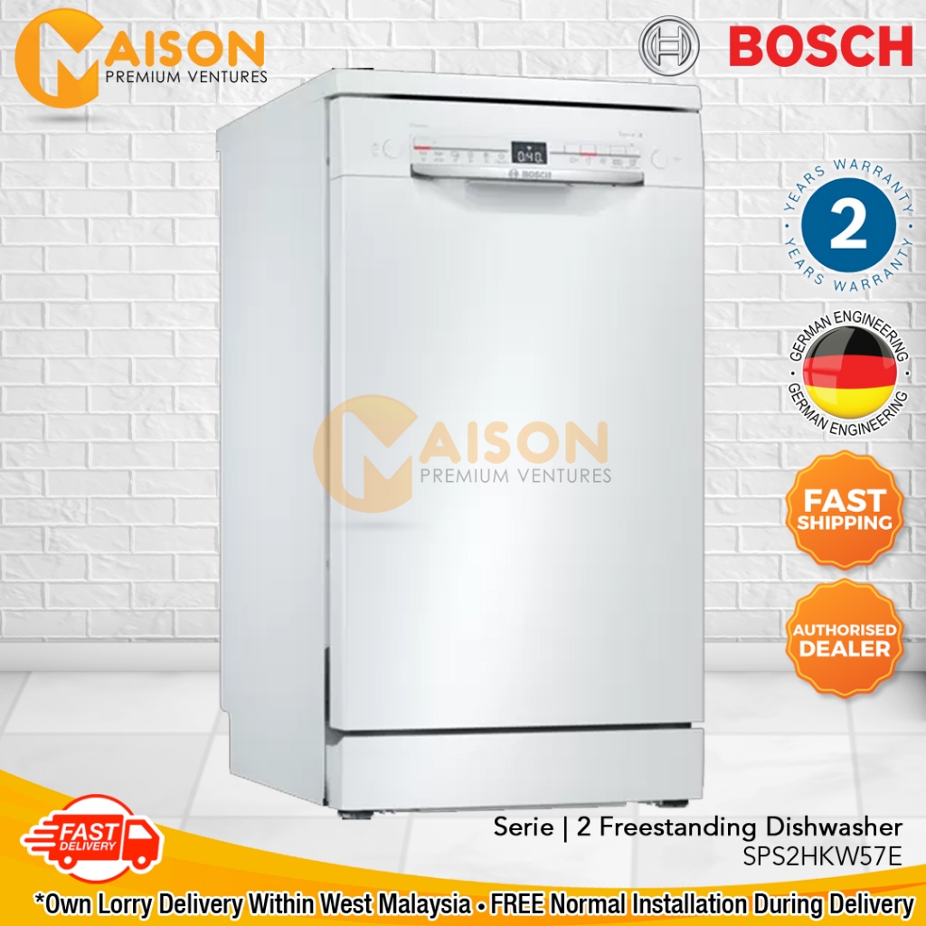 [Sales] Bosch Series 2 Dishwasher 45cm SPS2HKW57E (Made in Europe)