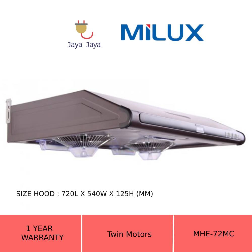 Milux Slim Hood MHE-72MC Cooker Hood MHE72MC