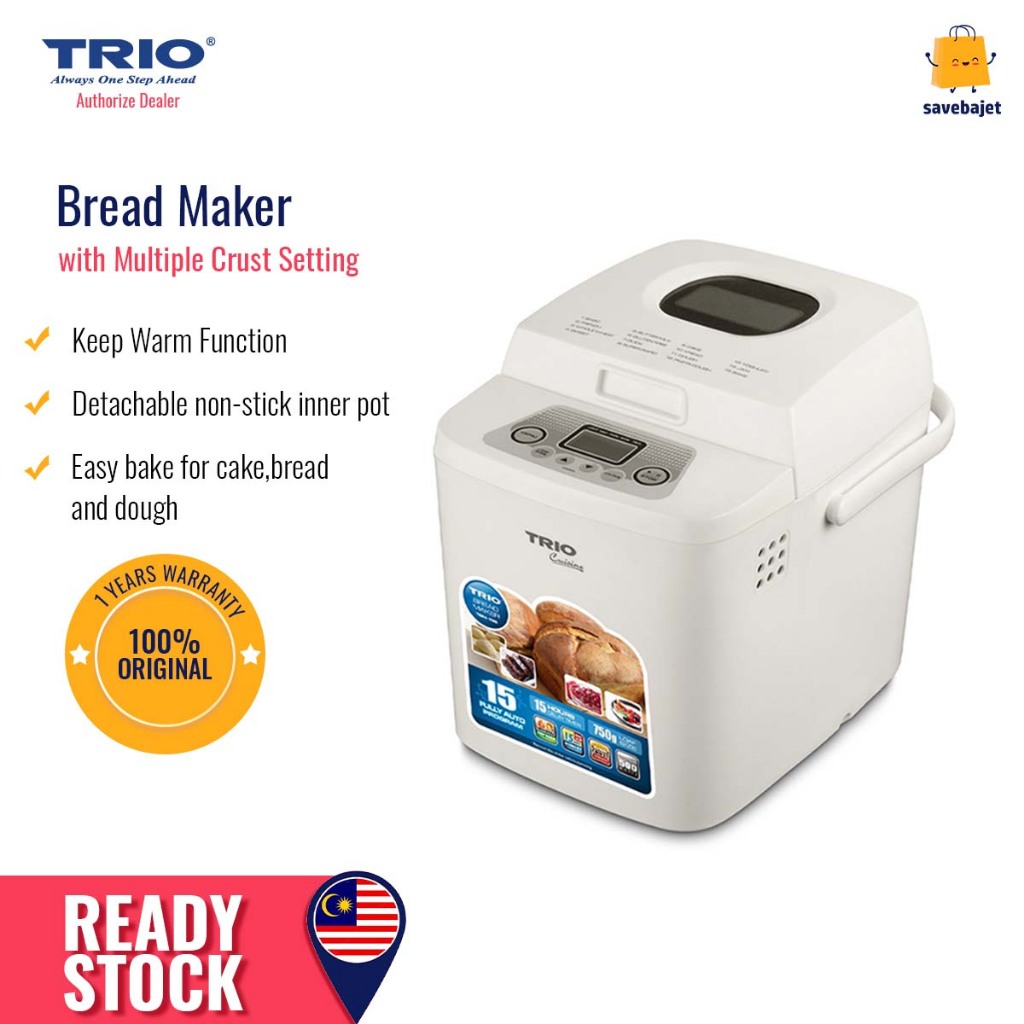 Trio Bread Maker Pembuat Roti TBM-106 TBM106