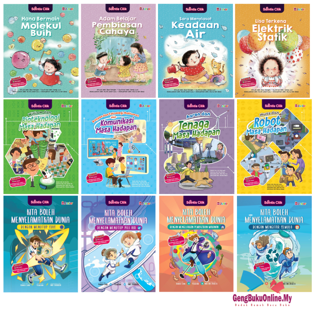 Buku Kanak-Kanak - Siri Saintis Cilik