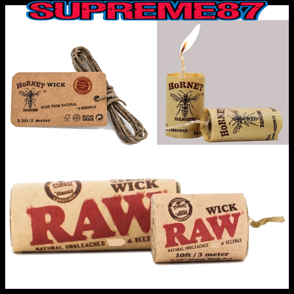 Raw Wick 3 Meter And 6 Meter Hornet 1 Meter 5 Meter Wick