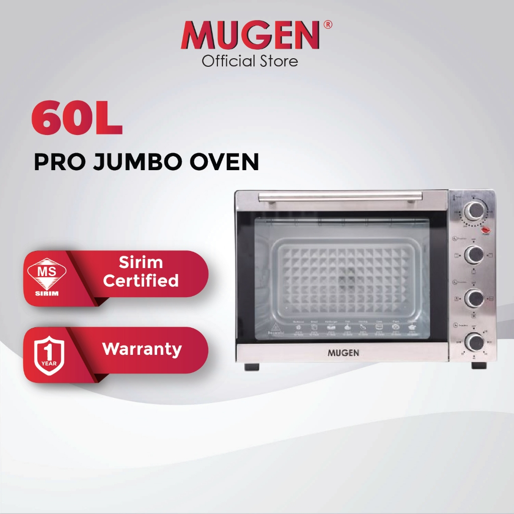 MUGEN Pro Jumbo Eletric Oven 60L (MEO-2060)