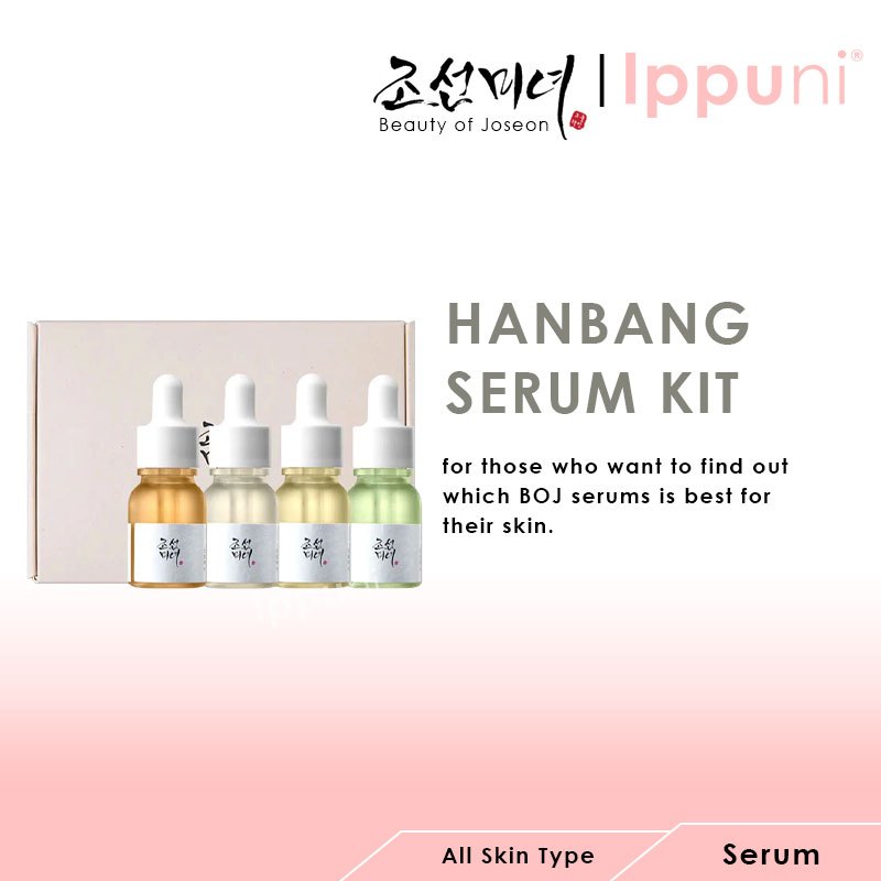 BEAUTY OF JOSEON Hanbang Serum Discovery Kit (calming serum/glow serum/glow deep serum/revive serum)