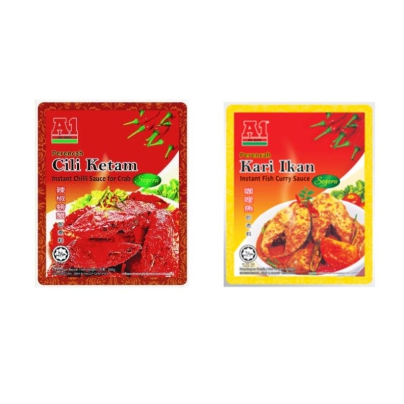 [Clearance]A1 Instant Chilli Crab/Fish Curry Sauce (100g)