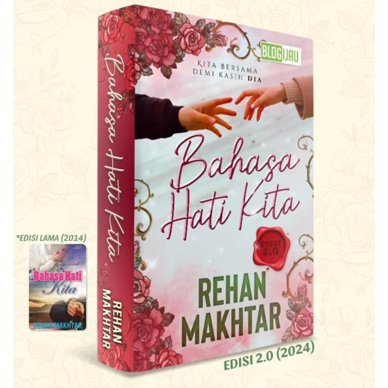 ?NEW READY STOK?NOVEL BAHASA HATI KITA PENULIS REHAN MAKHTAR