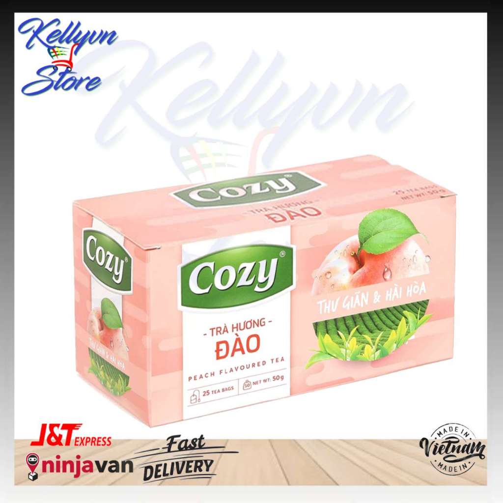 Cozy Peach Tea Bag /Tra Huong Dao Cozy/越南桃子茶包 [25x2g]