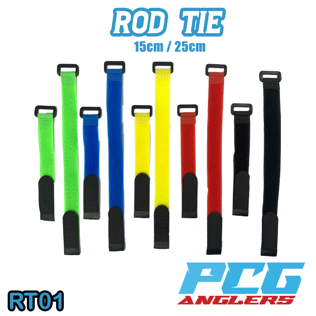 Rod Tie 1pcs Fishing Strap Belt Wrap Band Ikat Barang Joran Pancing Holder Tape Pengikat Rod Memancing soft plastic 桿帶