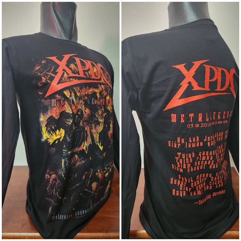 xpdc (mael) metal legend _selendang merdeka _long sleeve_(Official Merchandise) RM110.00_WHTSPP 013 6897380