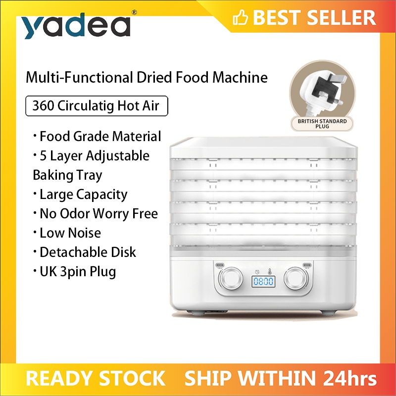 Household Multi Funtional Fruit Dryer Small Air Dryer Snack Dried Food Roaster Machine Baking Fruit Vegetable Processor