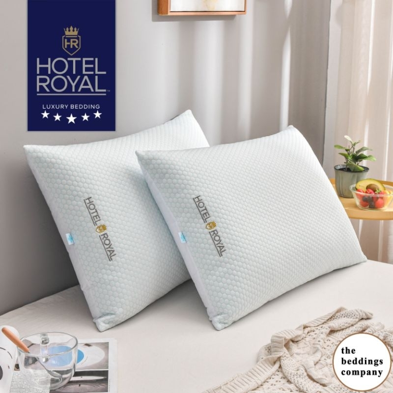 (2 Pcs) Hotel Royal Cooling Pillow [thebeddingscompany]